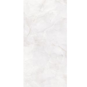 Piso Esmaltado 56x113 Gran Onix Bianco Cx 2,50m² Marmoceramica
