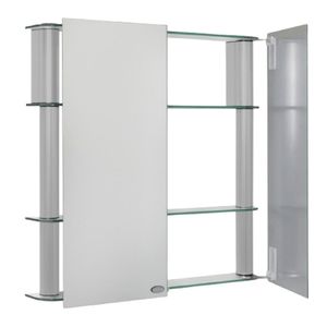 Armario 62cm Slip Ii Silver Cris Metal