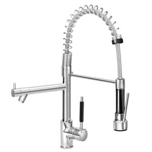 Torneira Cozinha 7003 Monocomando Due Gourmet C/Ducha 70cm Cromado Forusi