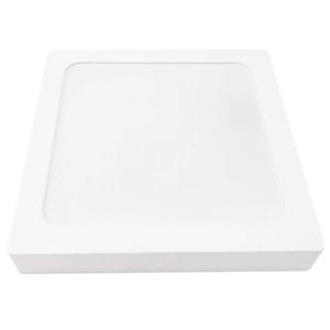 Painel Led Super Eco Sobrepor 24w 2700k Quadrado Bivolt Ourolux