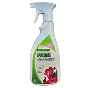 Fertilizante Liq Rosa Do Deserto Pronto Uso 500ml Forth Jardim