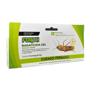 Inseticida Baraticida Gel 10g Forth Jardim
