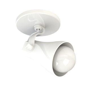 Spot De Sobrepor Wave Branco E27 Viena Luz