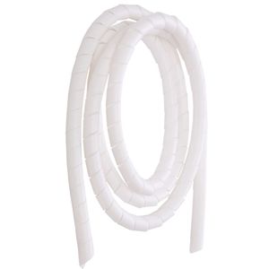 Organizador De Fios E Cabos 12.5mm Branco 1.5m  Daneva