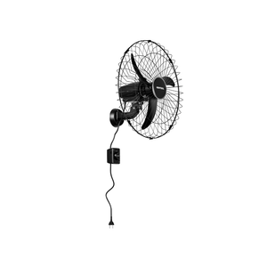 Ventilador Parede 60cm Preto 200w Bivolt Ventisol