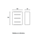 Arandela_Fussen_3_Aletas_130mm_2xg9_Branco_Blumenau_104439804png