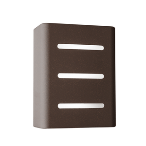 Arandela Fussen 3 Aletas 130mm 2xg9 Marrom Gold Blumenau