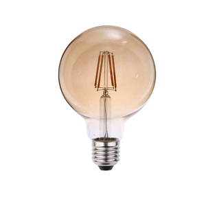Lampada Led Filamento Globo Pequeno G95 4w 2400k E27 Bivolt Blumenau