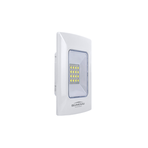 Luminária De Emergência Led 4x2 1w 6500k Blumenau