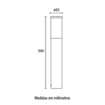 Poste_Balizador_Alum_Easy_Ip54_50cm_E27_Preto_Blumenau_104439403png