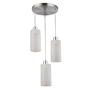 Pendente Decor Jasmim Triplo E27 3 Lampada Blumenau