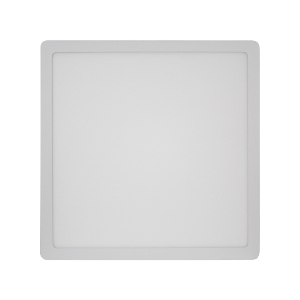 Painel Sobrepor Quadrado 279mm Alumínio Branco 24W Bivolt LED 6500K - Blumenau