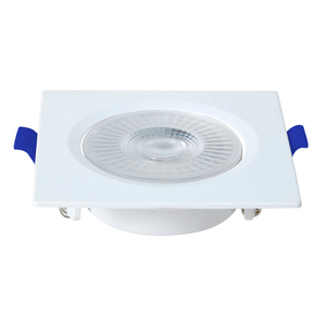 Spot Slim Led Embutir Quadrado 8w 3000k Branco Blumenau