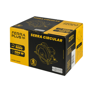 Serra Circular Elétrica 185mm 1100w 220v Ferraplus