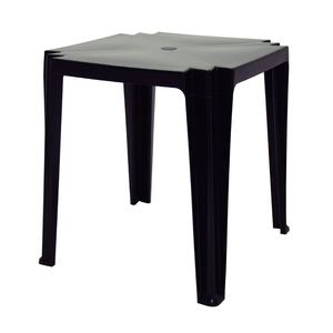 Mesa Plástica Tambaú Eco Preto Tramontina Delta