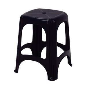 Banqueta Plástica Niterói Eco Preto Tramontina Delta