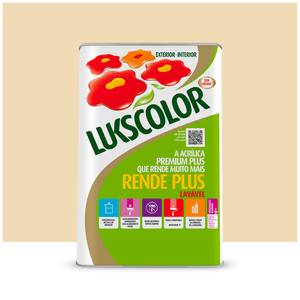Tinta Acrilica Premium Rend Plus Marfim 18l Lukscolor