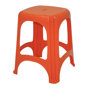 Banqueta Plástica Niterói Laranja Tramontina Delta