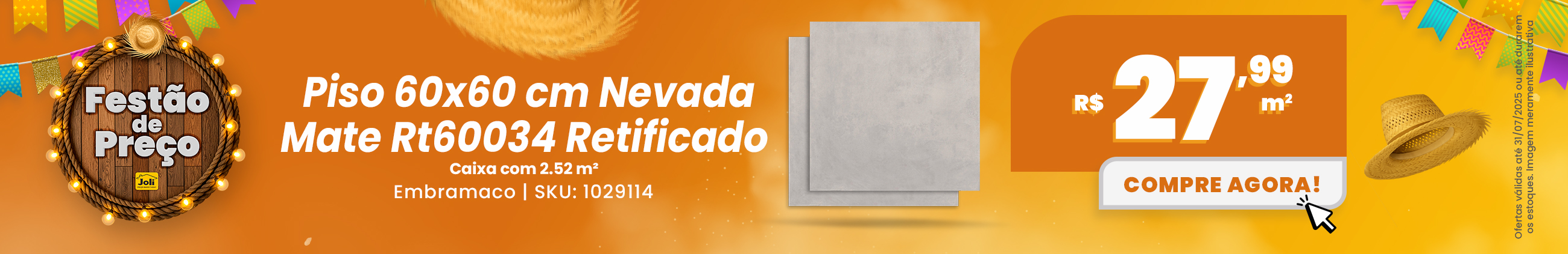 Piso 60x60 Nevada Mate Rt60034